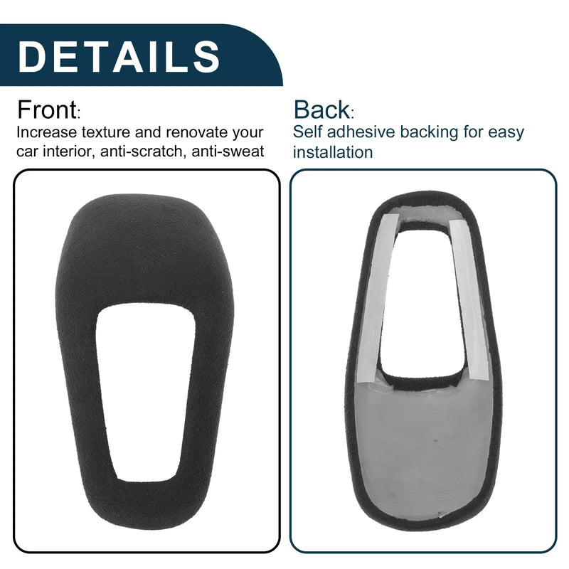 Porsche Cayenne Gear Shift Knob Cap Cover Dark Gray Console (2018-2025)
