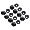 Car Fasteners Black License Plate Screws  Stainless Steel Bolts Caps
