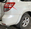 Toyota RAV4 2 x ABS Chrome Rear Light Lamp Tail Frame Cover Trim (2006-2008)