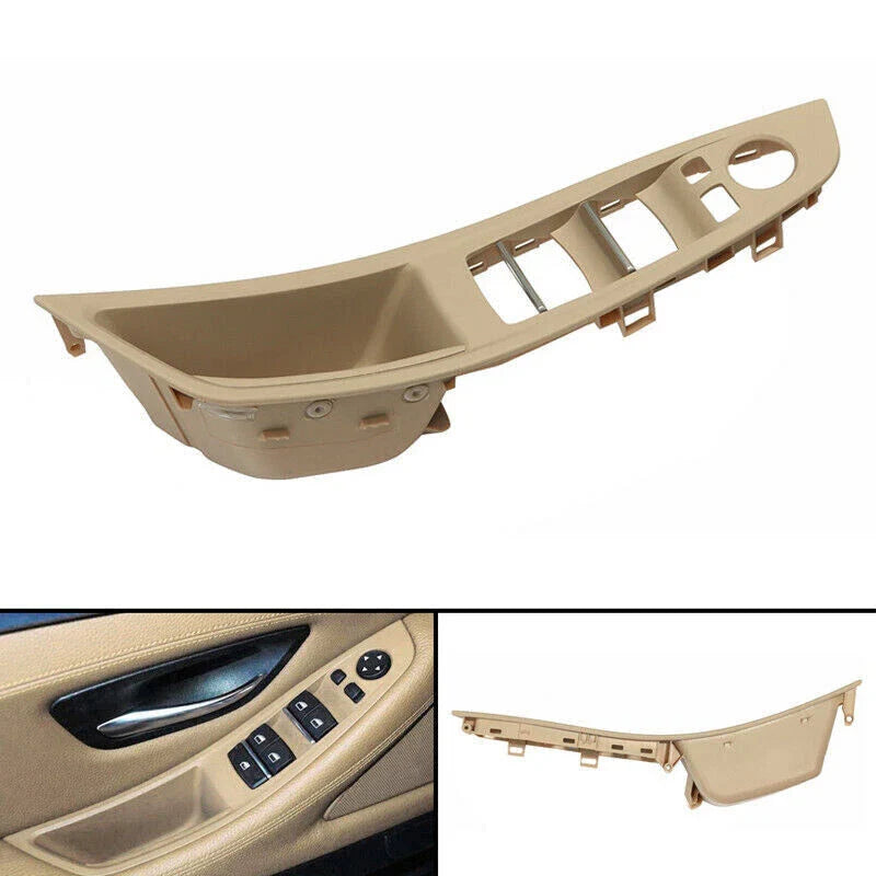 For BMW 520i 528i Beige Driver Door Left Pull Handle Window Switch Cover Beige
