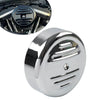 Harley FXD FLST FXST FLT 7" Round Stripe Air Cleaner Cover (2000-2017)