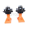 Pair 6x 5.5 Lug Superior Shipping Container Wheels Bolt-on Spindle Kit US