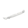 Motorcycle Universal Silver Aluminum Adjustable Kickstand Foot