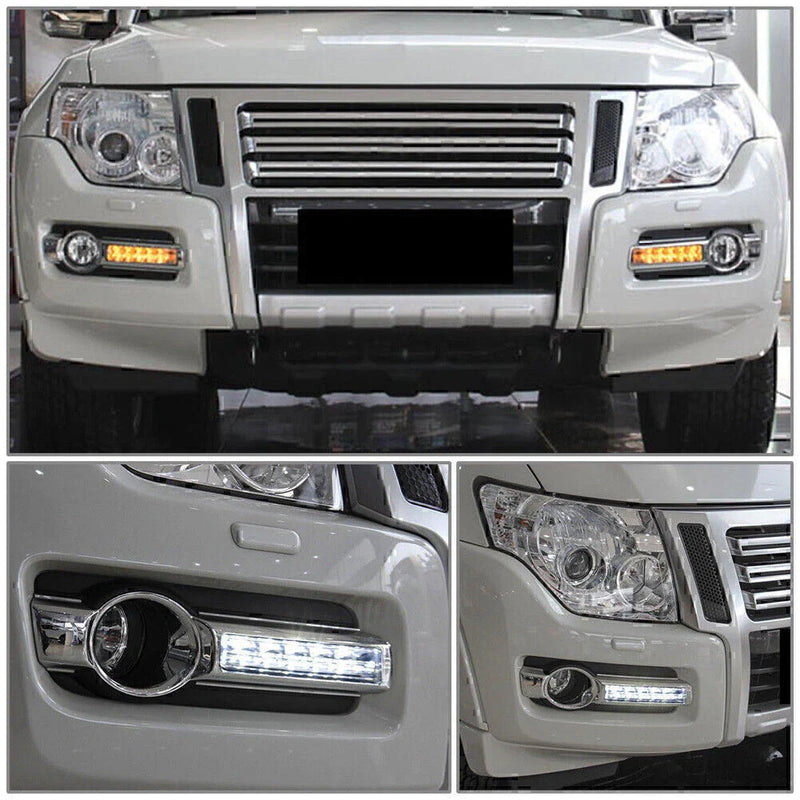 Mitsubishi Pajero Montero V93 V97 LED Daytime Running Lights (2015-2019)