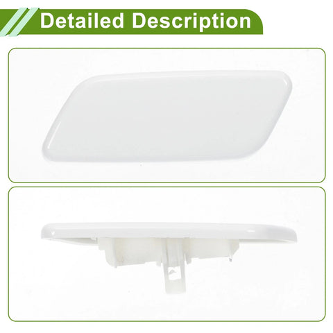 Toyota Prado (2012-2015) White Front Left Washer Nozzle Cover