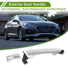 Hyundai Kia Picanto Silver Tone Rear Right Exterior Door Handle (2011-2016)