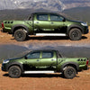Car Truck SUV Side Body Vinyl Sticker Splash Graphics Decal Black