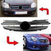 Mercedes Benz SLK Class R170 (1998-2004) Black Front Upper Grill