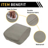 Dodge Ram 1500 Microfiber Leather Grey Center Console Cover (2002-2008)