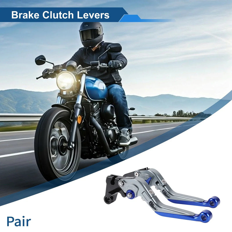 Brake Clutch Levers / Adjustable Short Long / Yamaha YZF R1 (2009–2014)