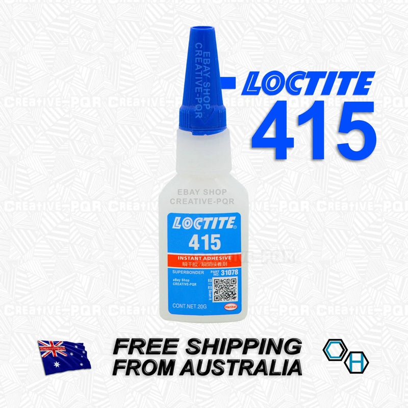 Metal Bonding Loctite 415 20g Medium Viscosity Adhesive