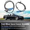BMW 325xi Base 4pcs ABS Wheel Speed Sensor Front Left Right