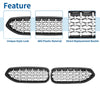 BMW Z4 G29 Half Chrome Silver Tone Front Upper Bumper Grille