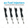 BMW X6 535i 335i 135i 640i 4 x Fuel Injectors (2008-2019)