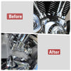 Harley Dyna Softail 10 x CNC 11mm-14.6mm Engine Bolt Topper Caps Covers