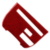 Nissan GTR R35 Carbon Fiber Red Central Console CD Panel Cover Trim (08-16)