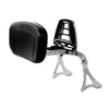 Harley Electra Glide (2014-2024) Chrome Driver & Passenger Backrest