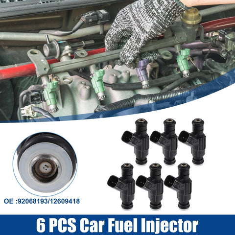 Chevrolet Equinox 3.6L 6 x Fuel Injector Nozzles (2008-2009)