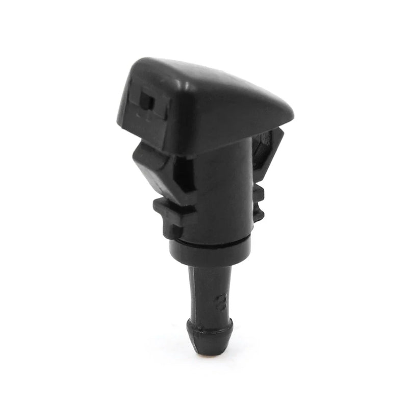 Jeep Black Plastic Windshield Washer Wiper Nozzles