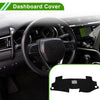 Toyota Camry 2017-2024 Sun Protector Black Dashboard Cover Mat