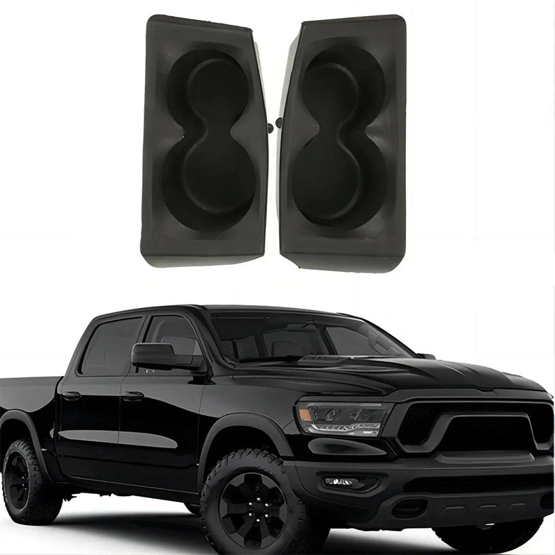 RAM 1500 DT Black Car Cup Holders (2019-2021)