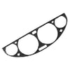 BMW 3 Series E46 Carbon Fiber Dashboard Gauge Panel Cover (1998-2005)