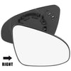 Toyota C-HR Right Side Heated Mirror Glass with Backing Plate (2017–2023)