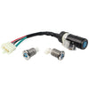 GY6 50cc Scooter Moped 5-Wire Ignition Switch Lock Set