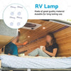 Caravan Camper Trailer Boat 4 x 12V Cool White LED Ceiling Lights