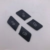 Mercedes-Benz W204 W212 4x Door Unlock Switch Button Trim Cover Matte Black (2007-2013)