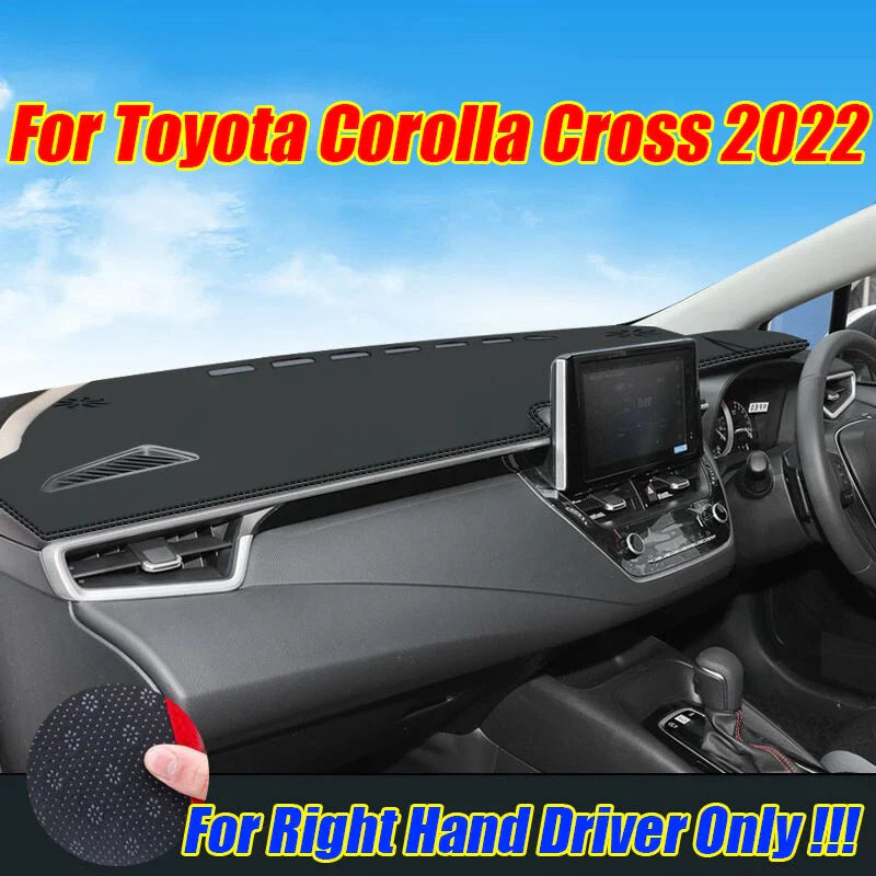 Toyota Corolla Cross RHD Leather Dashboard Cover Dash Pad (2022–2022)