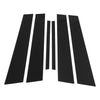 Nissan Altima 6 Pcs Black Pillar Window Trim (2019-2023)
