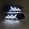Honda Civic with Turn Signal LED DRL Fog Light Lamp (2016-2018)