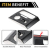 Chevy Colorado (2023-2024) Carbon Fiber Console Gear Shift Frame Cover