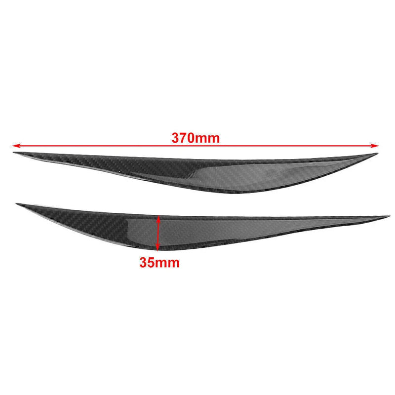 BMW 3 Series F30 Carbon Fiber Headlight Eyebrow Covers (2013-2017)