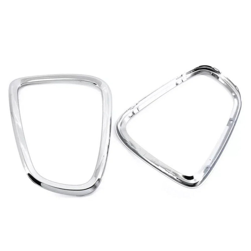 BMW Mini Cooper R56 R57 R58 R59 Silver Tail Light Covers (2007-2014)