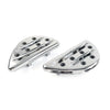 Harley Touring Chrome Rear Passenger Floorboard Foot Pegs (1993-2023)