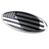 Ford F150 F250 9" Front Grille Tailgate Oval US Flag Cover (2004-2023)