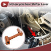 Bosuer Cheetah Orange Folding Shifter Lever