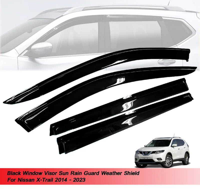 Nissan X-Trail 4 x Door Visor Monsoons (2014-2023)