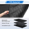Toyota RAV4 (2013-2018) Long Stripe Pattern Cargo Liner Rear Trunk Mat