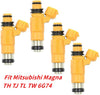 Mitsubishi Magna TH TJ TL TW 6G74 3.5L V6 4 x Fuel Injectors (1996-2005)