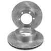 Prado 90 95 Series 2 x Front Slotted Brake Rotors (1996–2002)