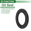 Make Model Oil Seal 45x70x5mm NBR Rubber High Pressure Black