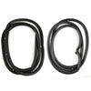 Front Door Rubber Seal Pair FL+FR Fits Honda Accord CD 4D Sedan 1994-97 D06