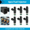 Holden Rodeo RA 6PCS Fuel Injectors (2003-2006)