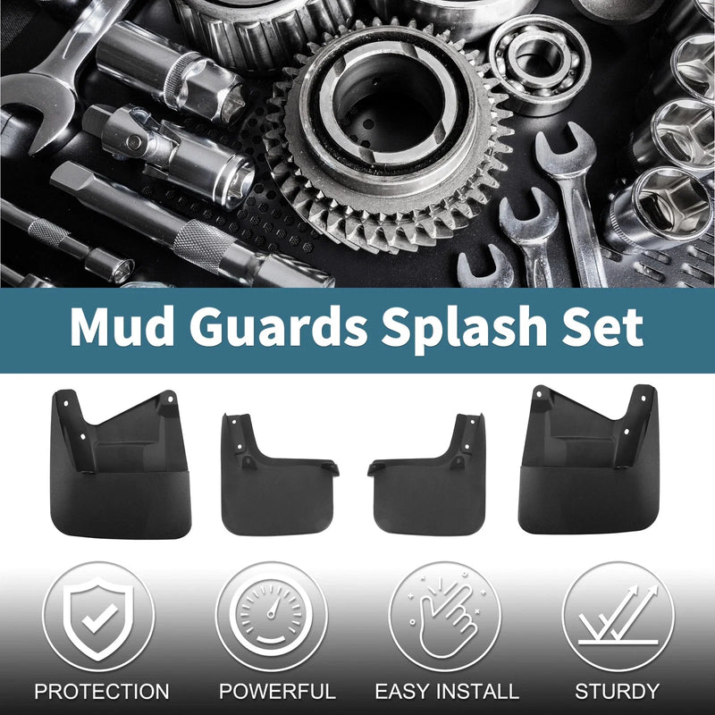 Toyota Sequoia Mud Flaps Splash Guards 1 Set (2023-2024)