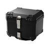 45L Motorcycle Rear Top Box Luggage Tail Carrier Case + Mounting Plate