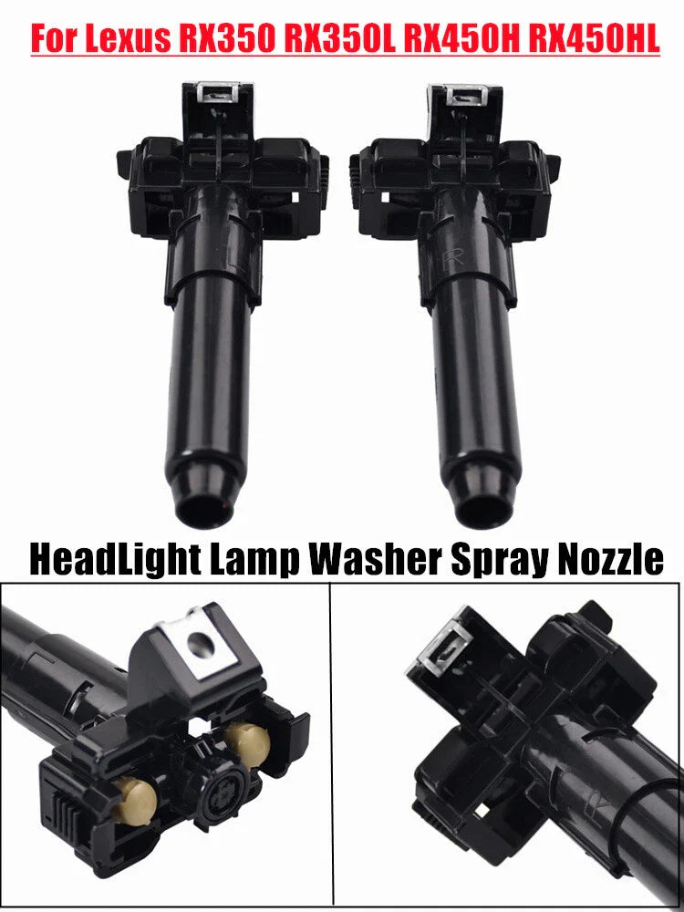Lexus RX350 RX350L RX450H 2 x Headlight Washer Spray Nozzle (2019–2022)