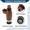 Mazda 626 ES 2.0 (2000-2001) 1 Pc Brown Fuel Injector